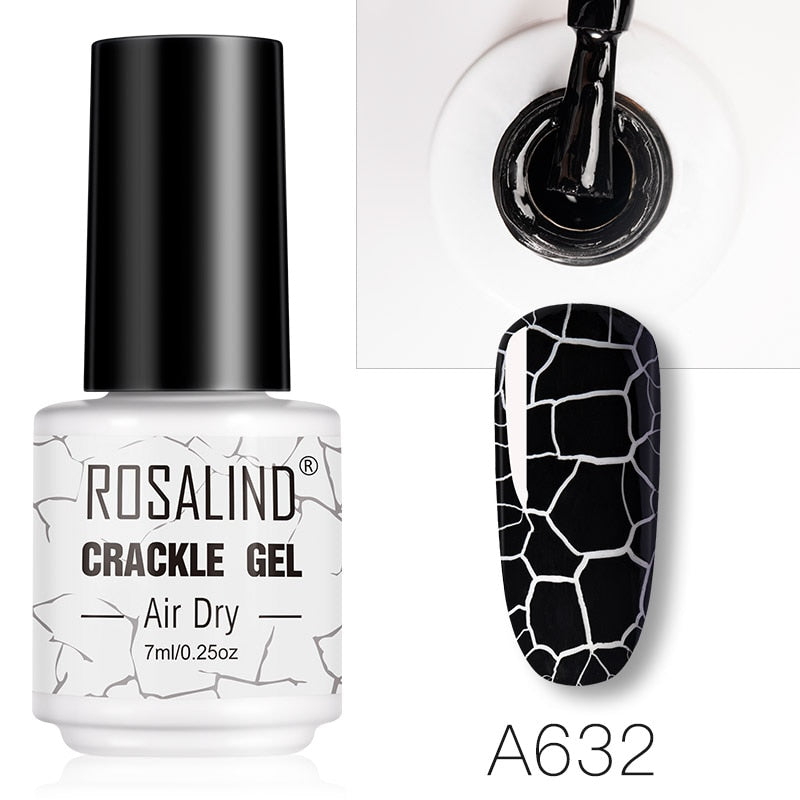 Esmalte de Unha Gel Rosalind - Efeito Crackle